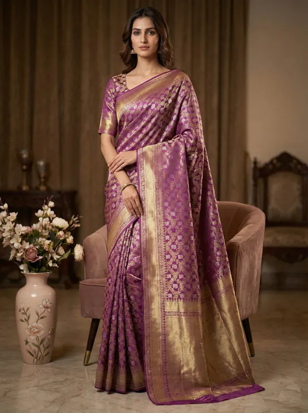 Purple_Traditional_Wear_Designer_Banarasi_Soft_Silk_Saree_Default_Title