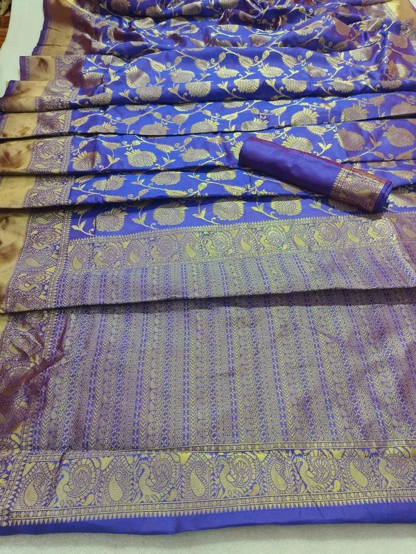 Royal_Blue_Elegant_Wear_Designer_Banarasi_Soft_Silk_Saree_Default_Title