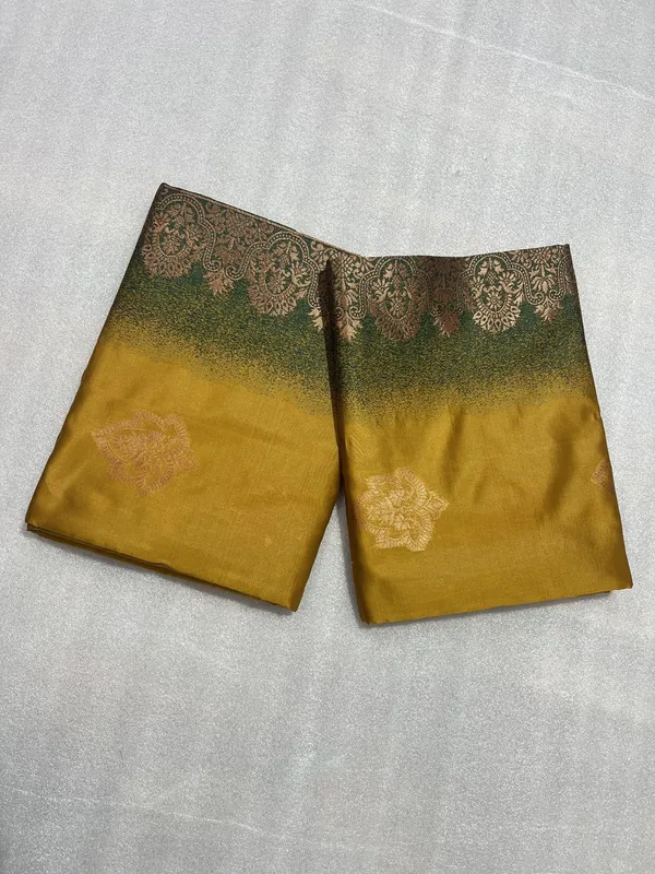 Yellow_Festive_Wear_Designer_Banarasi_Soft_Silk_Saree_Default_Title