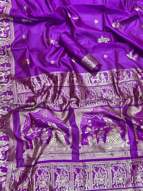 Purple_Classic_Wear_Designer_Banarasi_Soft_Silk_Saree_Default_Title