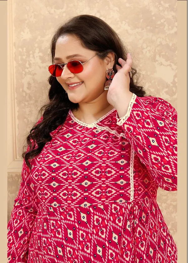 Plus_Sizeprinted_Red_Traditional_Anarkali_Style_Long_Kurti