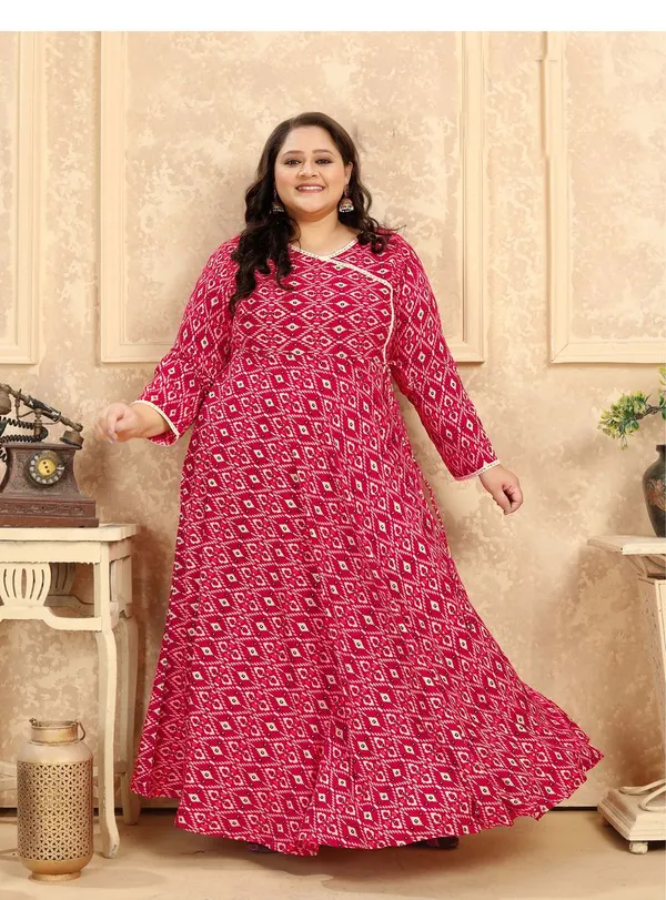 Plus_Sizeprinted_Red_Traditional_Anarkali_Style_Long_Kurti
