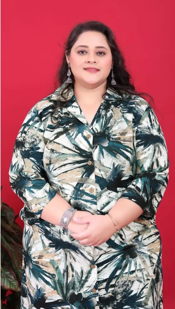Multi_Color_Stylish_Designer_Rayon_Kurti_Bottom_Set