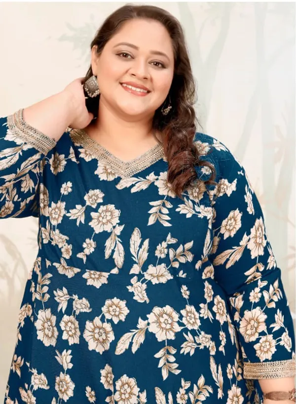 Teal_Blue_Trendy_Designer_Rayon_Readymade_Gown