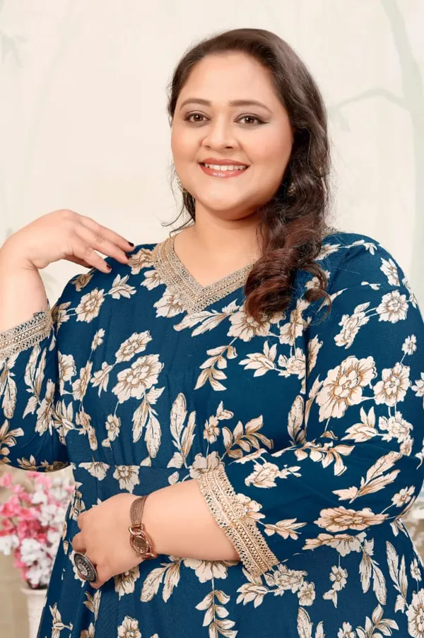 Teal_Blue_Trendy_Designer_Rayon_Readymade_Gown