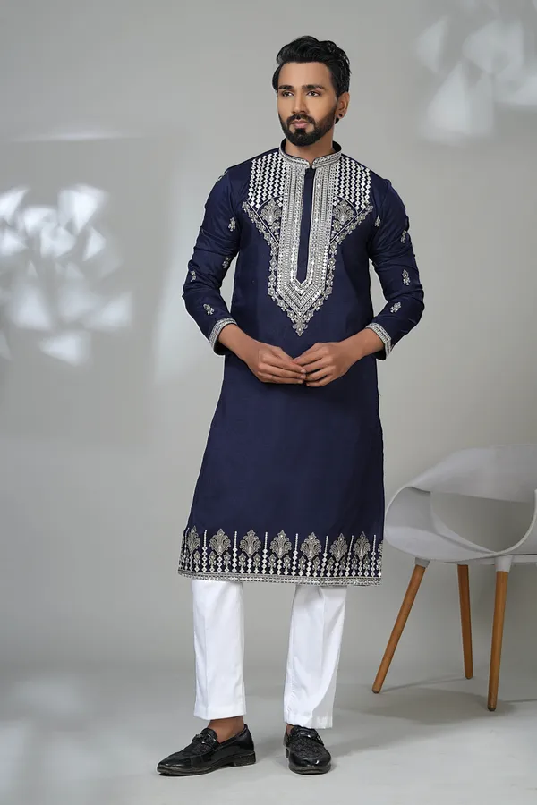 Traditional_Navy_Blue_Festive_Embroidered_Kurta_Set
