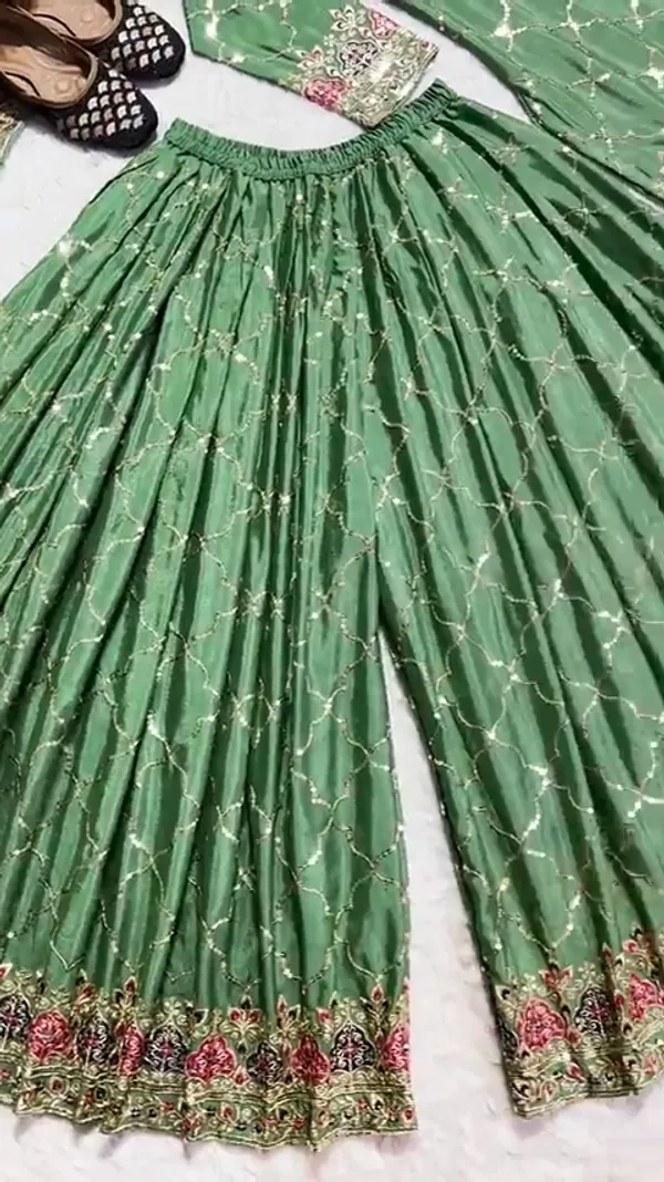 Sea_Green_Trendy_Designer_Chinon_Silk_Salwar_Suit