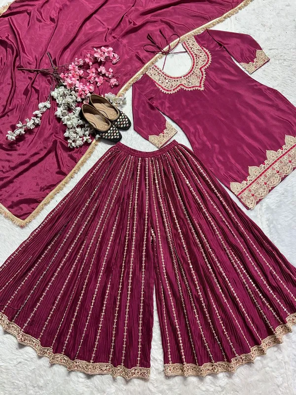 Rani_Wine_Elegant_Designer_Chinnon_Silk_Party_Wear_Salwar_Suit