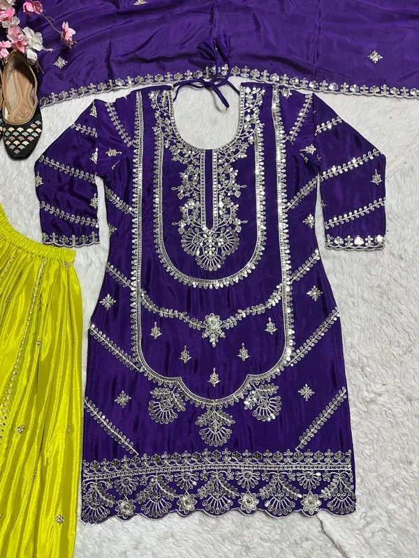Purple_Yellow_Stylish_Trendy_Readymade_Heavy_Salwar_Suit_Collection