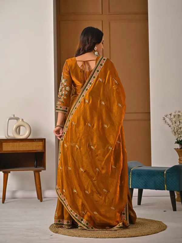 Mustard_Party_Wear_Designer_Stitched_Suit_With_Dupatta