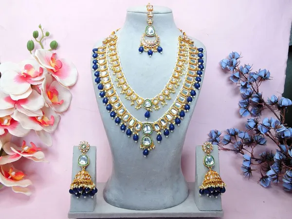 Blue_Elegant_Classic_Imitation_Jewellery_Necklace_Set_Default_Title