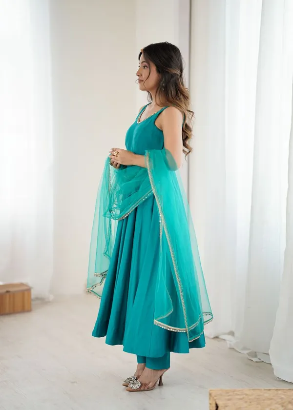 Blue_Premium_Designer_Suit_In_Roman_Silk_Chanderi