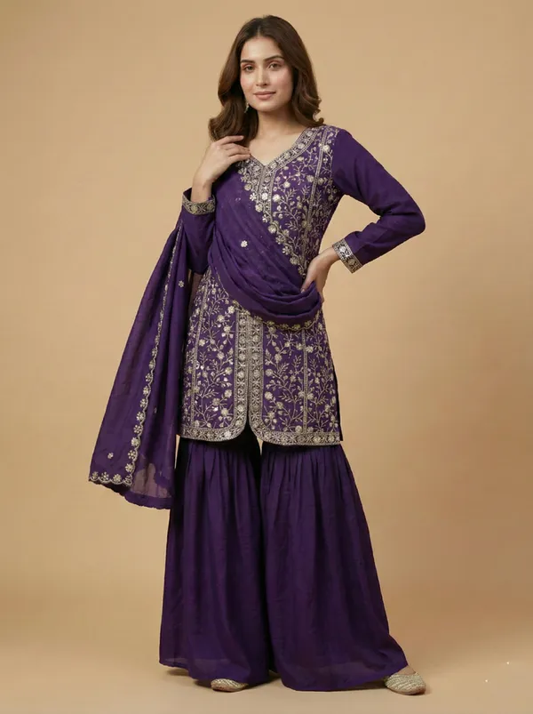 Purple_Chinon_Graceful_Sequin_Work_Contemporary_Ethnic_Wear_Salwar_Suit
