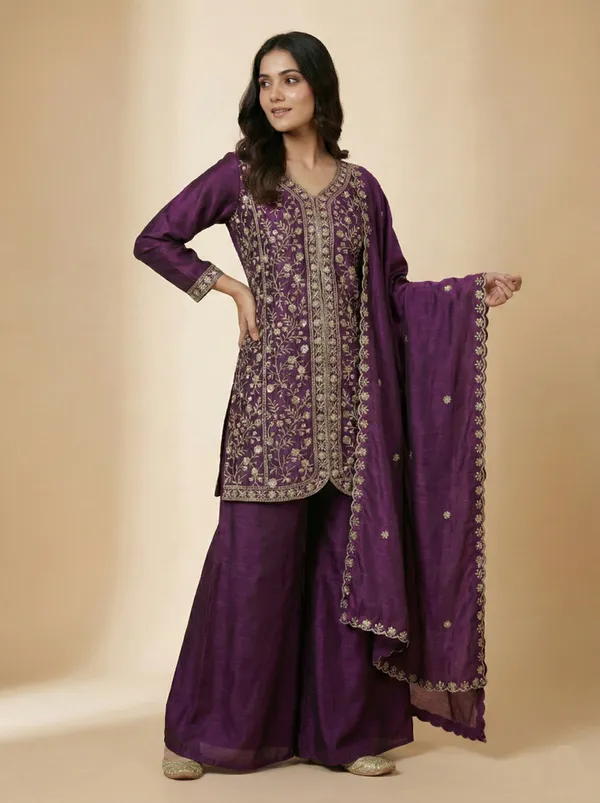 Purple_Designer_Festive_Wear_Sequin_Embroidery_Salwar_Suit