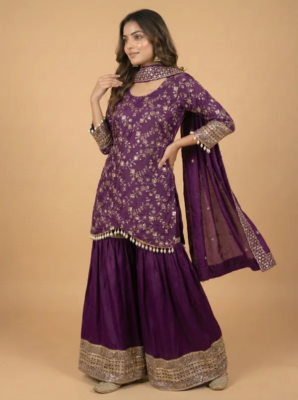 Purple_Chinon_Designer_Real_Kodi_Lace_Border_Sequin_Work_Salwar_Suit