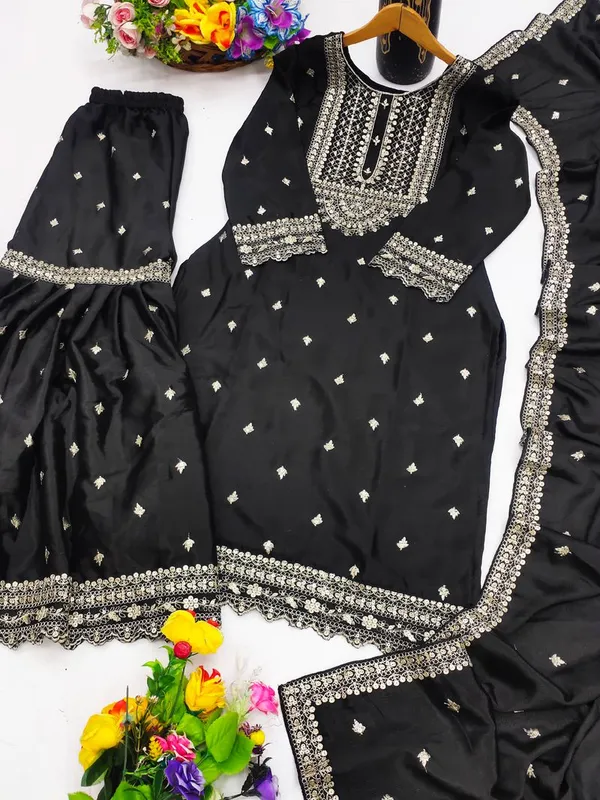 Black_All_Time_Favourite_Sequins_Work_Modest_Festive_Wear_Salwar_Suit