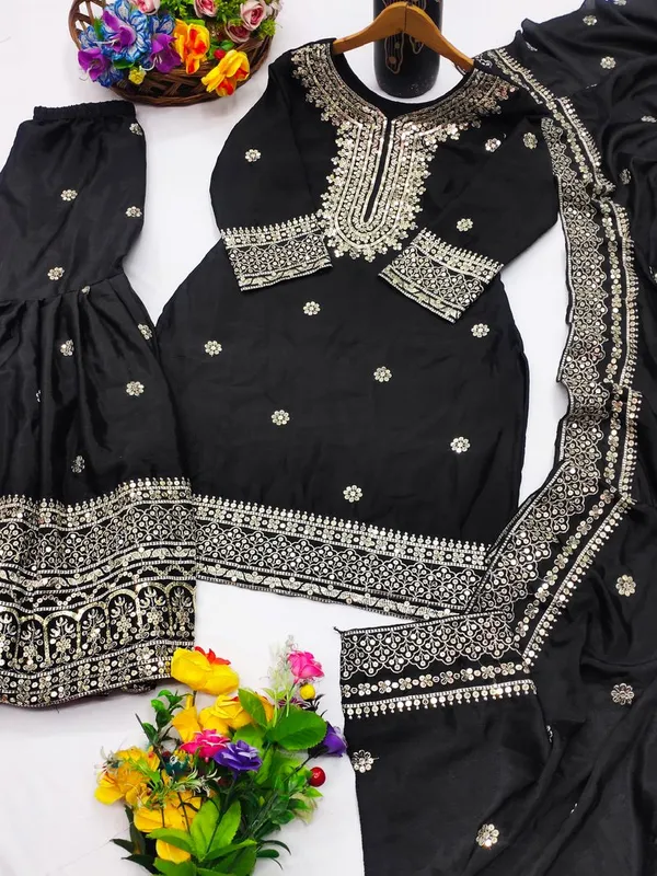 Black_Classic_Sequin_Work_Elegant_Occasion_Wear_Salwar_Suit