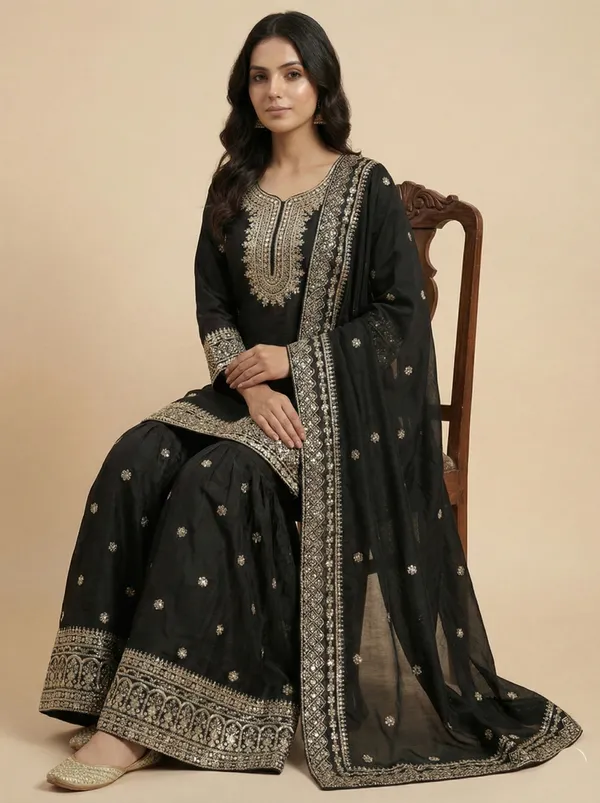 Black_Classic_Sequin_Work_Elegant_Occasion_Wear_Salwar_Suit