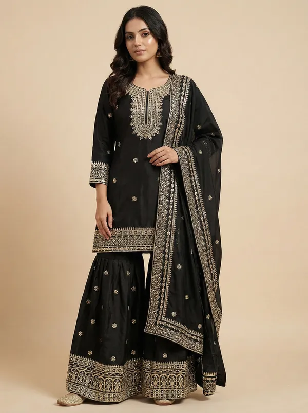 Black_Classic_Sequin_Work_Elegant_Occasion_Wear_Salwar_Suit