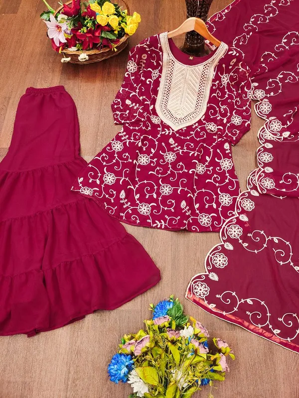 Rani_Pink_Embroidered_Faux_Georgette_Graceful_Day_Wear_Salwar_Suit