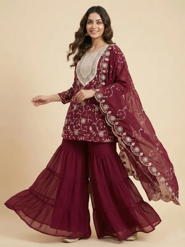 Rani_Pink_Embroidered_Faux_Georgette_Graceful_Day_Wear_Salwar_Suit