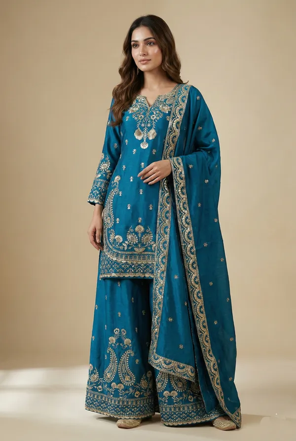 Blue_Refined_Sequin_Embroidered_Chinon_Occasion_Wear_Salwar_Suit