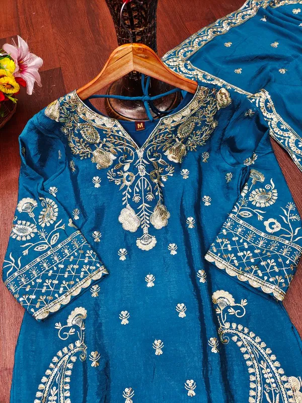 Blue_Refined_Sequin_Embroidered_Chinon_Occasion_Wear_Salwar_Suit