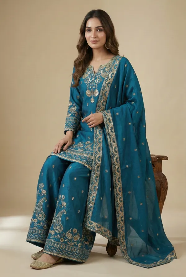 Blue_Refined_Sequin_Embroidered_Chinon_Occasion_Wear_Salwar_Suit