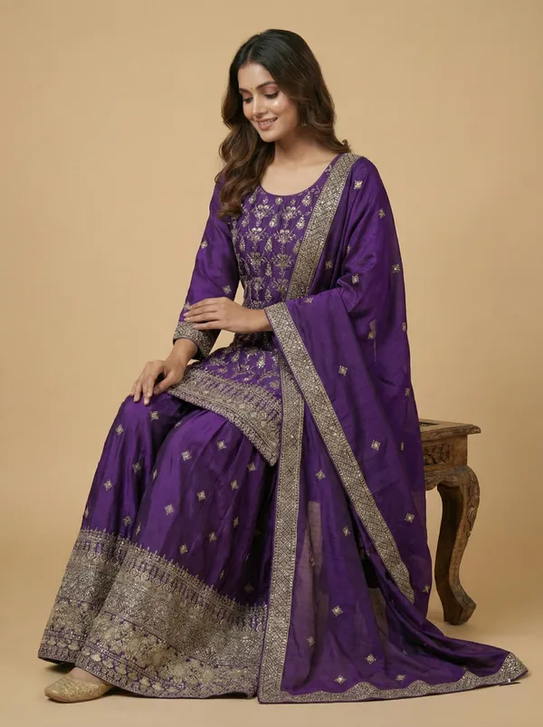 Purple_Statement_Sequin_Work_Special_Occasion_Salwar_Suit