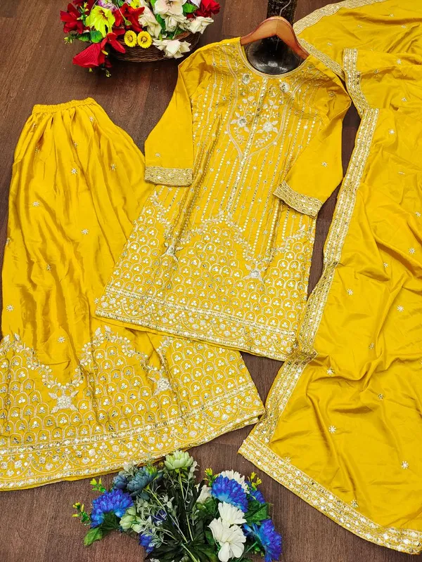 Yellow_Natural_Crepe_Soft_Sequin_Salwar_Suit