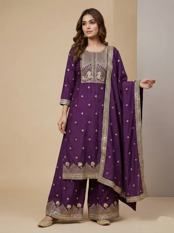 Purple_Soft_Crepe_Sequin_Accented_Salwar_Suit