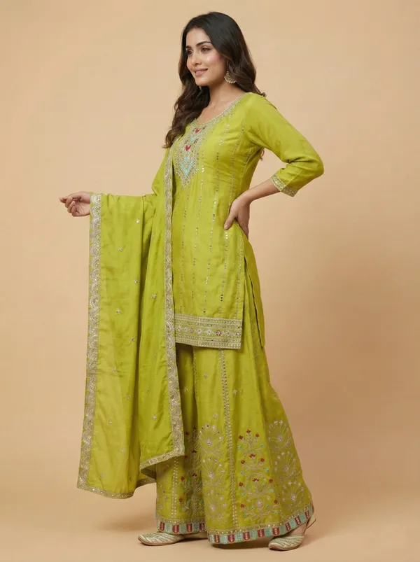 Parrot_Green_Chinon_Coding_Sequin_Designer_Readymade_Salwar_Suit