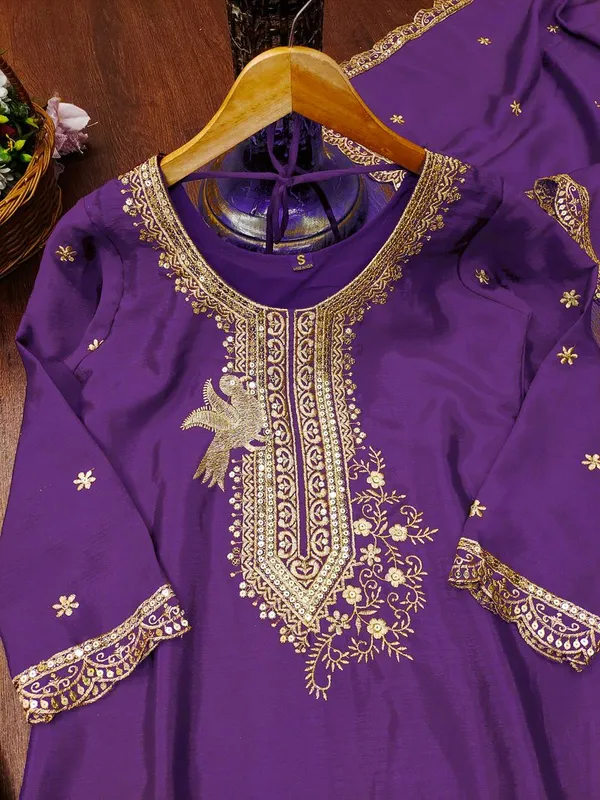 Purple_Graceful_Occasion_Wear_Sequin_Readymade_Salwar_Suit