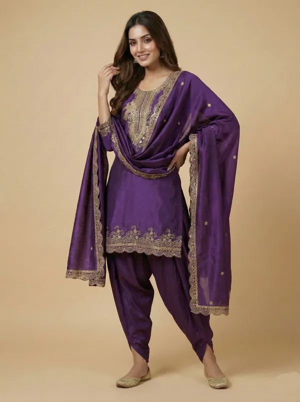 Purple_Graceful_Occasion_Wear_Sequin_Readymade_Salwar_Suit