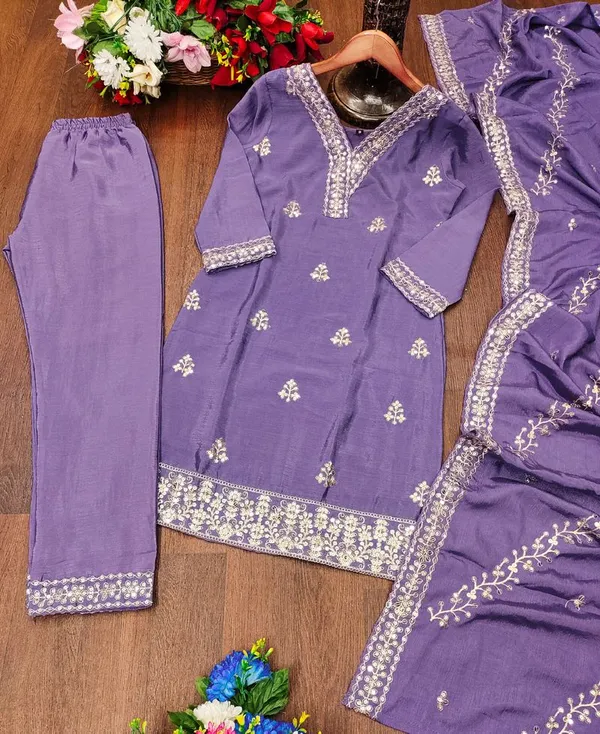 Lavender_Heavy_Sequin_Work_Celebration_Wear_Readymade_Salwar_Suit
