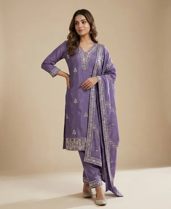 Lavender_Heavy_Sequin_Work_Celebration_Wear_Readymade_Salwar_Suit