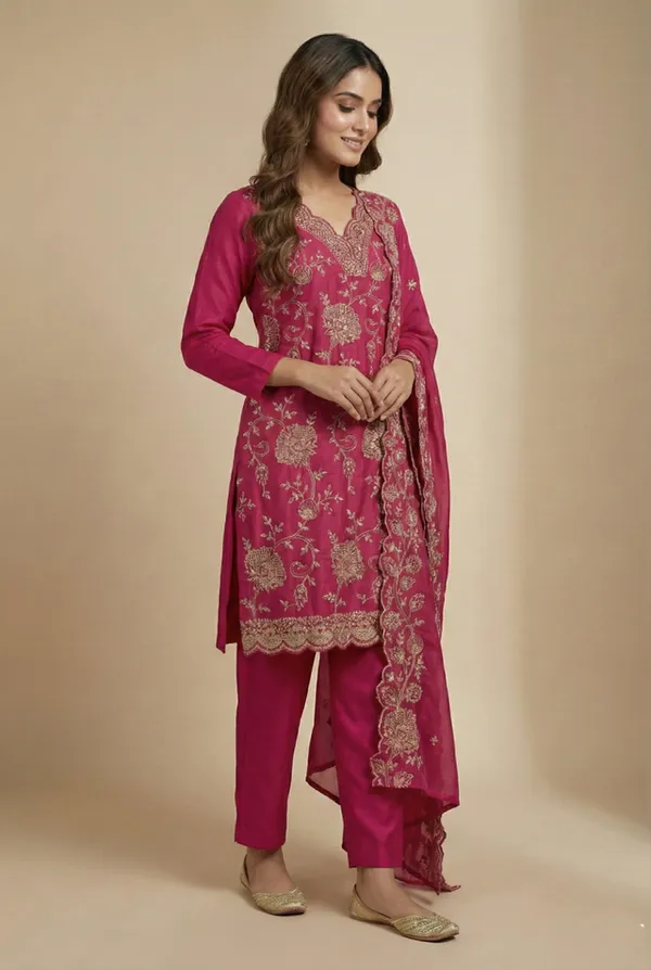 Statement_Designer_Pink_Sequin_Work_Function_Wear_Readymade_Salwar_Suit