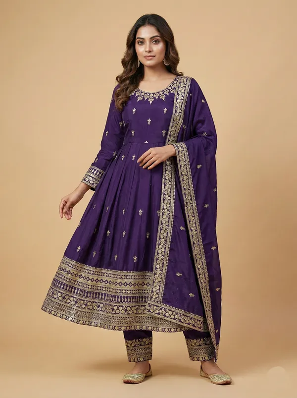 Grand_Occasion_Wear_Purple_Heavy_Anarakli_Readymade_Salwar_Suit