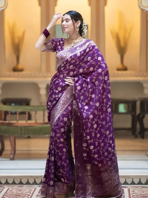 Purple_Luxury_Designer_Banarasi_Silk_Saree_Default_Title