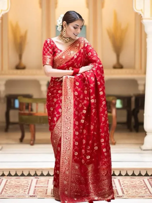 Red_Bridal_Wear_Designer_Banarasi_Silk_Saree_Default_Title