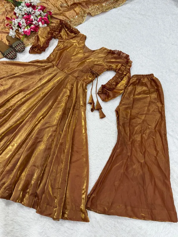Chiku_Color_Designer_Festive_Wear_Sequin_Embroidery_Readymade_Salwar_Suit