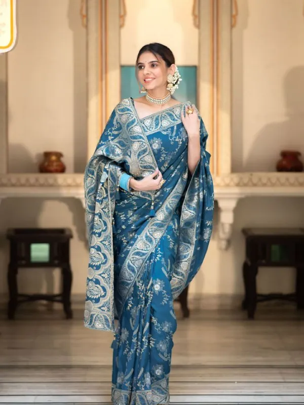 Teal_Grand_Classic_Traditional_Banarasi_Soft_Silk_Saree_Default_Title