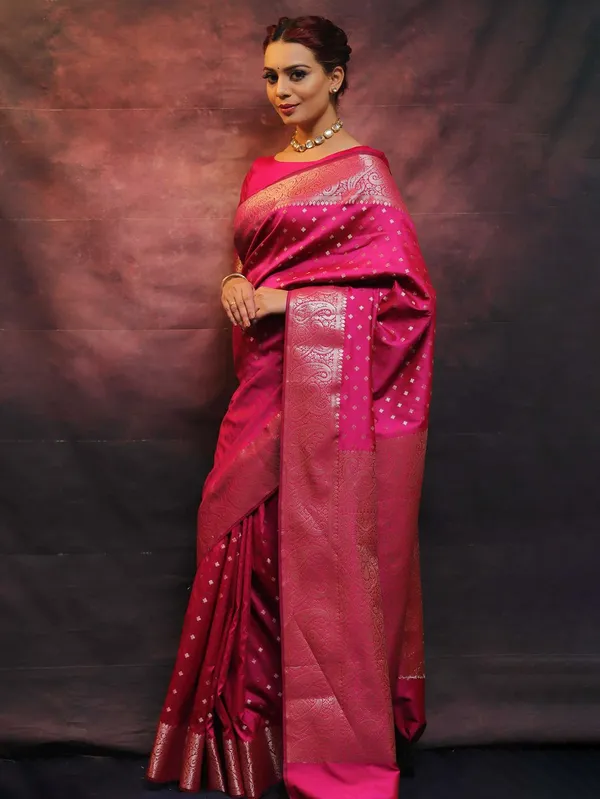Rani_Pink_Traditional_Banarasi_Soft_Silk_Saree_Default_Title