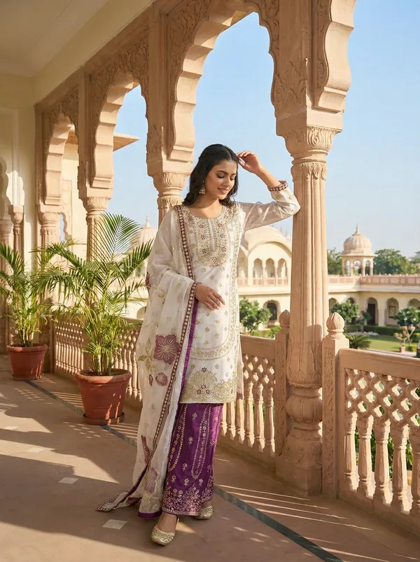 White_Premium_Heavy_Embroidery_Readymade_Salwar_Suit