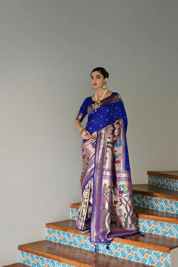 Royal_Blue_Designer_Function_Wear_Soft_Banarasi_Silk_Paithani_Saree_Default_Title