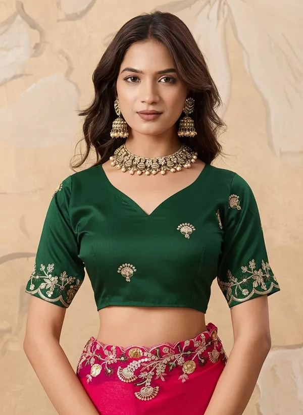 Pink_Festive_Designer_Soft_Fendy_Chiffon_Saree_With_Blouse_Default_Title