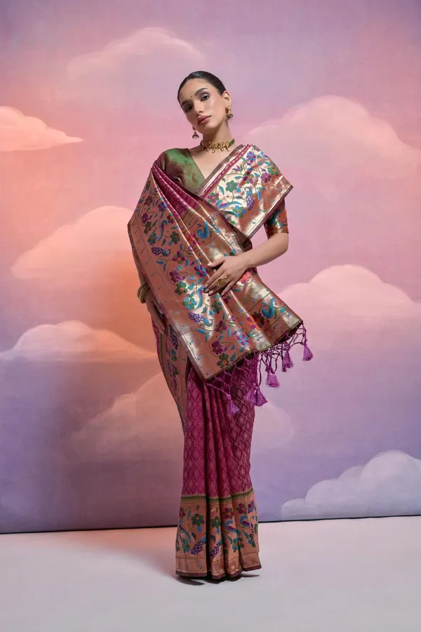 Dark_Purple_Color_Party_Wear_Designer_Soft_Banarasi_Silk_Saree_Default_Title