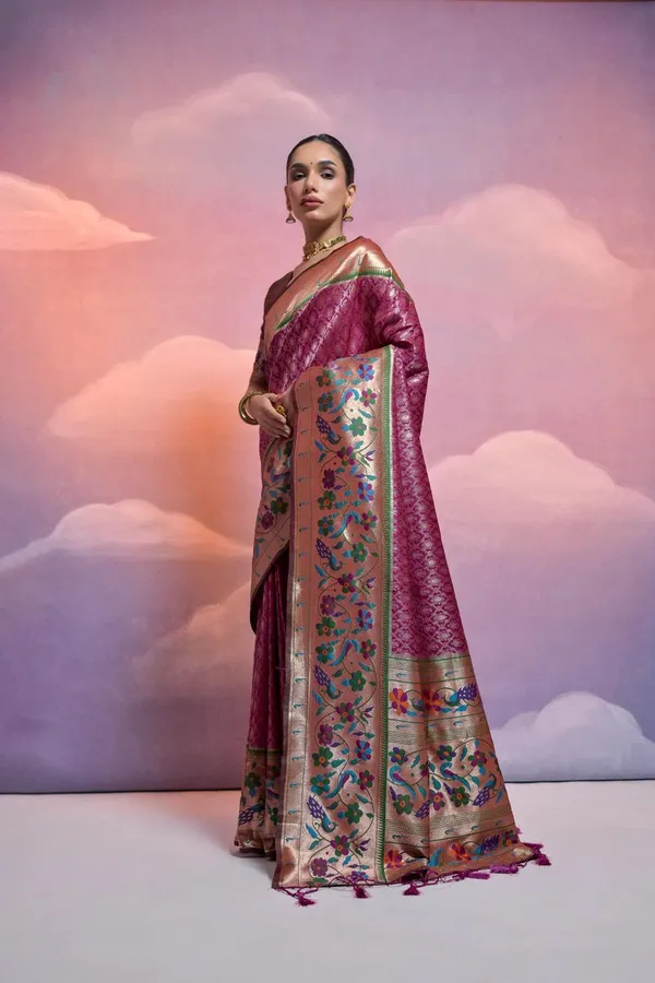 Dark_Purple_Color_Party_Wear_Designer_Soft_Banarasi_Silk_Saree_Default_Title