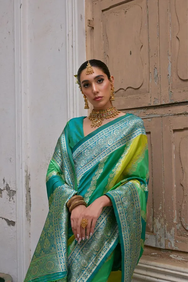 Multi_Color_Traditional_Function_Wear_Designer_Soft_Banarasi_Silk_Saree_Default_Title