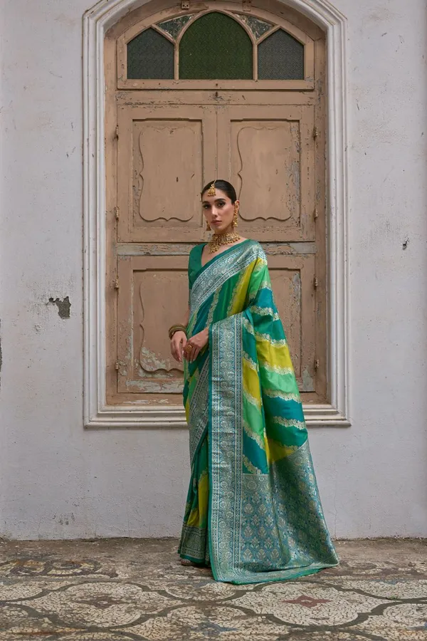 Multi_Color_Traditional_Function_Wear_Designer_Soft_Banarasi_Silk_Saree_Default_Title